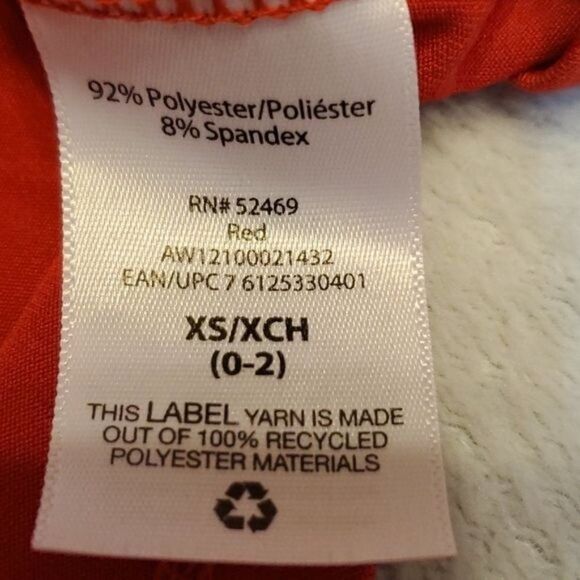 ATHLETIC Works  Tank Top XS Red - Picture 5 of 6